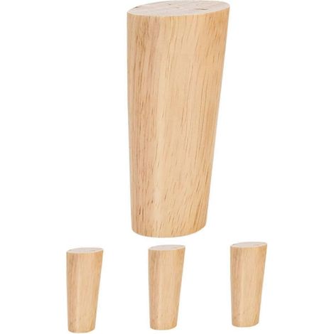 set houten meubelpoten, vervangende meubelpoten, bankpoten, houten bolpoten, meubelaccessoires, banksteunpoten, houten dressoirpoten (1/4)
