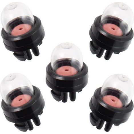 Accessoires de tondeuse à gazon pour tronçonneuse, accessoires de machines de jardin, graisseur, carburateur, bulle d'huile, 5 pièces (1/4)