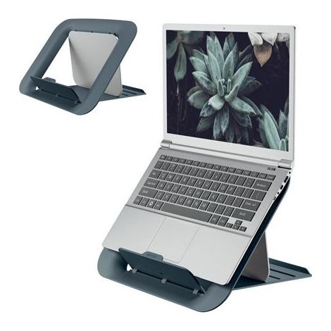 Leitz Ergo Cosy soporte para portátil gris terciopelo (1/5)