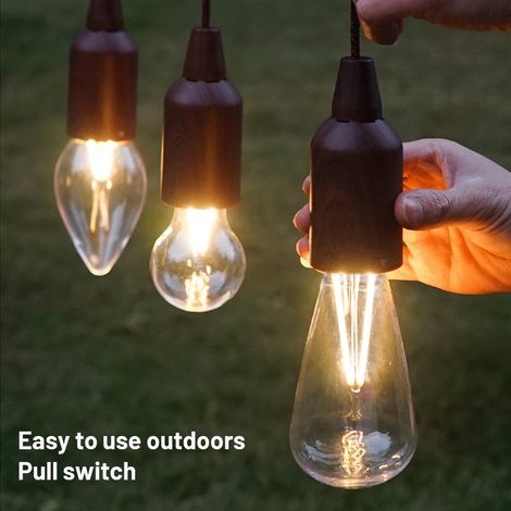 Lanterne suspendue portable à LED, alimentée par piles, pour la décoration intérieure et extérieure en camping. (1/4)