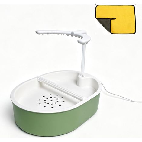 Douche Oiseau Automatique – Baignoire avec Circulation d'eau (1/5)