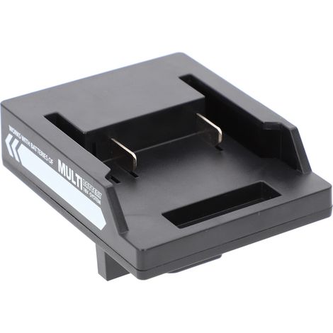 Adapter passend für Makita Akkus für BTEC Worker Multi Akku 50 Watt