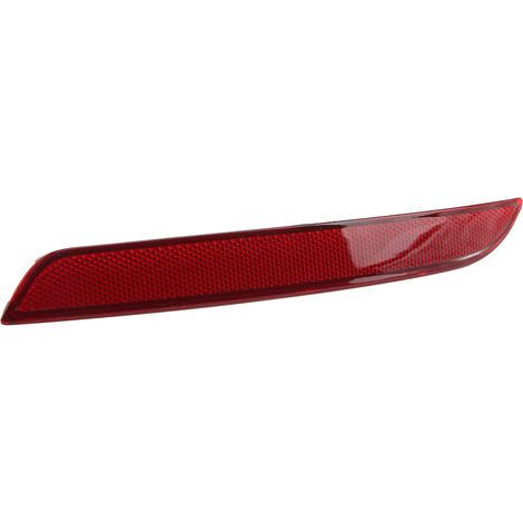 Professionelle ABS-Heckstoßstange mit gut sichtbarem rotem Reflektor für BMW 5er F10 (2010–2016), rechte Seite, 63147842956 (1/5)