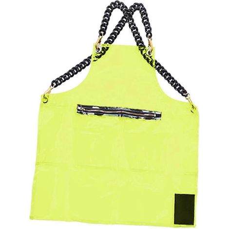 Tablier en TPU imperméable à l'huile, tablier de coiffeur, tablier de chef, tablier de peintre, accessoires pour école d'art, restaurant, maison, ferme-Green