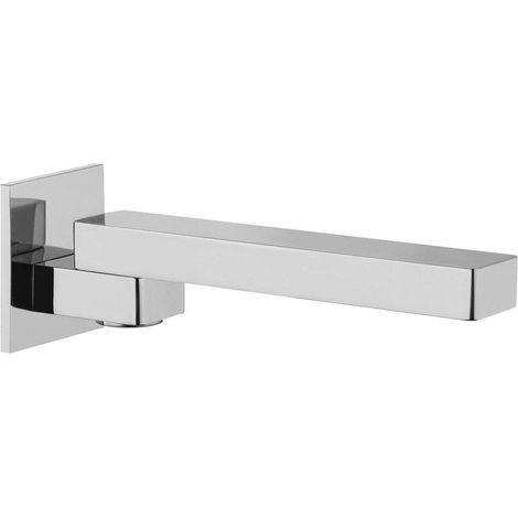 Bocca per vasca da bagno in ottone 21.5 cm girevole finitura cromo - Casvo