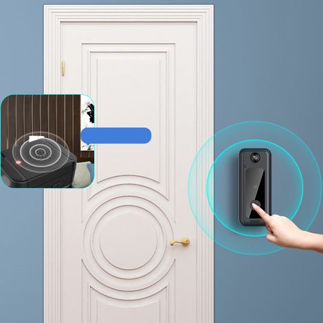 M3 Kabellose Smart-Video-Türklingel, energiesparende WLAN-Video-Türklingel, intelligenter WLAN-Video-Türspion (1/5)