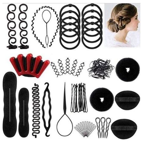 Hair Accessories - Love Beautiful - Multi-Tool Set - 25 Different Tools - For Women - Beginners (1/4)