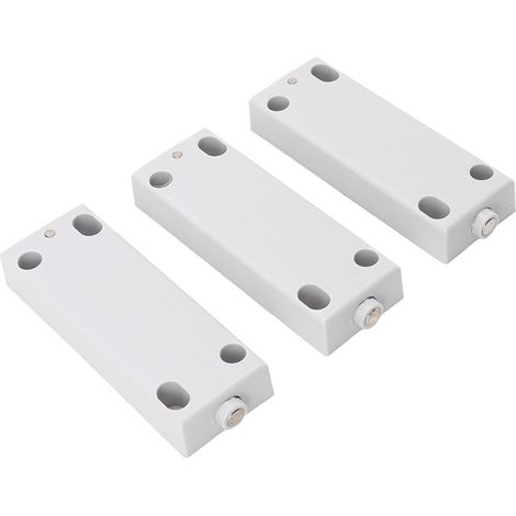 3 pièces Loquet Magnétique à Ouverture Tactile, Fermeture Adjustable pour Tiroir et Armoire, Aimant pour Porte de Meuble 2.5m 30-50N