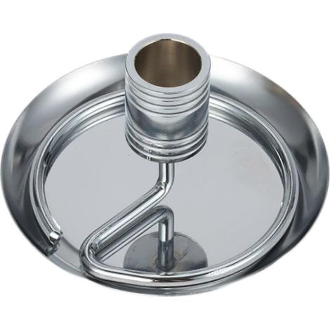 Support pour rouleau de moxibustion en absinthe avec base et siège de moxibustion pour terrasse, hôtel, camping, salon, intérieur et extérieur.-Silver (1/5)