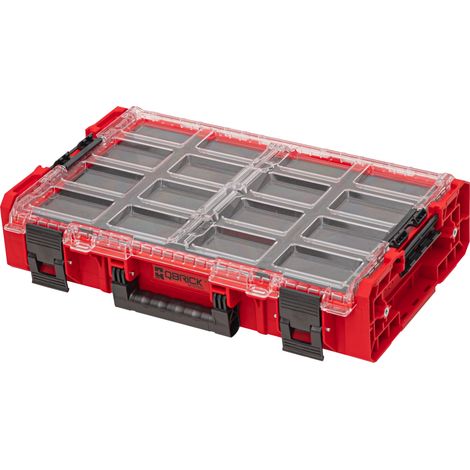 Qbrick System ONE Organizador XL 2.0 MFI RED Ultra HD Organizador personalizado 582 x 387 x 131 mm 13,5 l apilable IP66