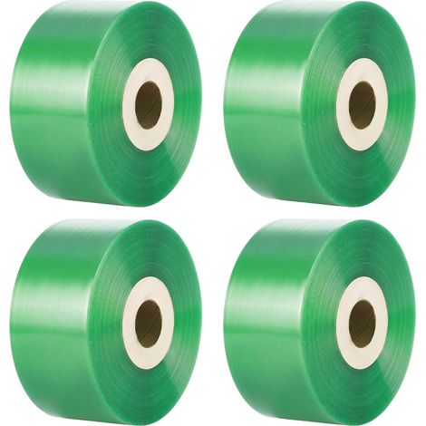 4 Rouleaux de Ruban éLastique pour Greffage 120 m × 3 cm, Ruban de Greffage Transparent Réparation de Plante, Greffe Arbre Fruitier, Perméable à la Lumière, Absorber Pleinement la Lumière du Soleil (1/5)