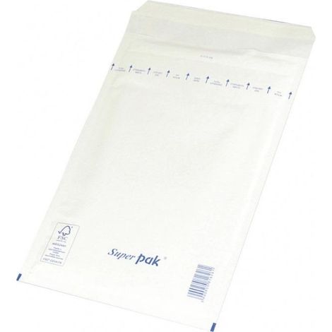 BÜROPRODUKTE Selbstklebende Luftpolsterumschläge - 10 Stück, 15x21,5cm