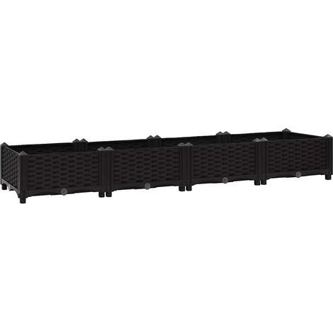 Maison Exclusive - Fioriera Rialzata 160x40x23 cm in Polipropilene (1/5)