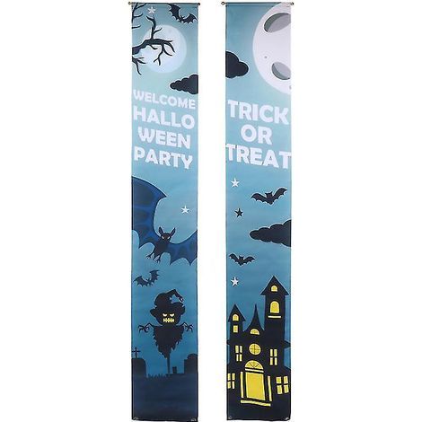 1 Paar Halloween-Türdekorationen (1/3)