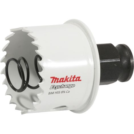 Makita Lochsäge EZYCHANGE BiM Ø 38 mm, für dünne Bleche, mit Gegendruckfeder