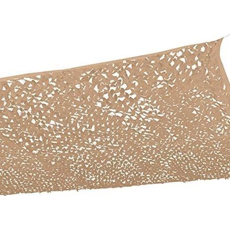 TAISHENGDA-Voile d'ombrage rectangulaire Design ombrière Camouflage 3x4 M Sable (1/5)