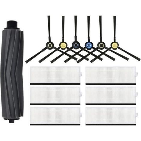 Accessoires pour robot aspirateur - - ILife A9S - Brosse latérale - Filtre HEPA (1/4)
