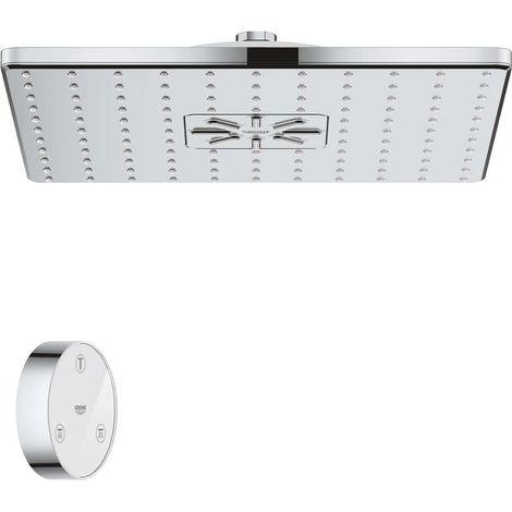 Grohe Rainshower SmartConnect 310 Cube Kopfbrause, Chrom, 2 Strahlarten, 7,5l/min