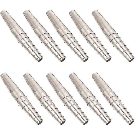 Ciseaux à gazon à ressort, lot de 10, en acier, pour le jardinage, pratiques et portatifs. (1/5)