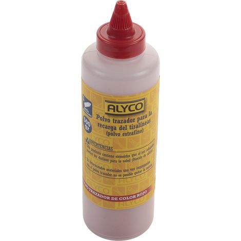 BIDON POLVO TRAZADOR ROJO 500 GR