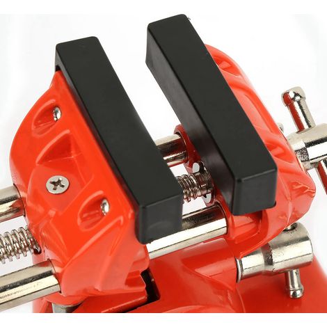 70-mm-Werkbankschraubstock, Mini-Universal-Werkbankschraubstock, Hochleistungs-Werkbankschraubstock für Heimwerkerarbeiten, Aluminiumschraubstock. (1/5)