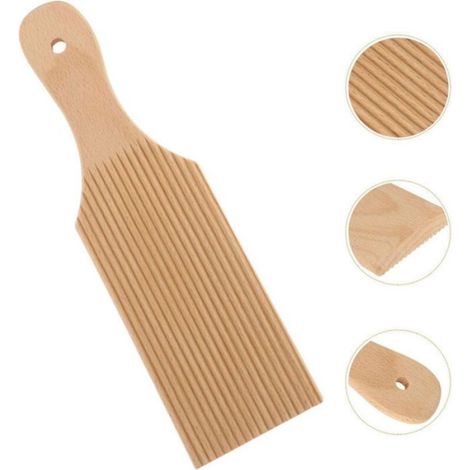 Planche À Pâte - Hêtre Européen - Pour Pâtes Italiennes Et Spirales - 1 Pièce (1/5)