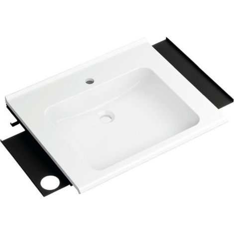 HEWI 950.19.074 DX Set WT avec 2 plateaux et crochet (1/2)