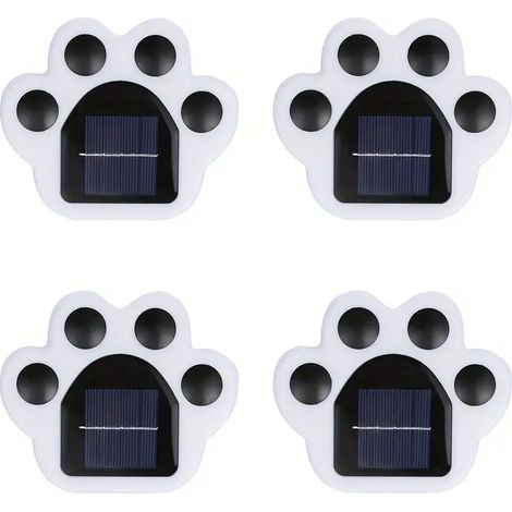 Lampe solaire exterieure en forme de patte d ours etanche LED pour jardin et allée eclairage decoratif pour chemins et parterres