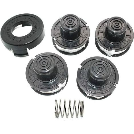 Stoßdämpferfeder und Stromkabel für Black & Decker GL250 GL310 GL360 GLC500 82300 82310 82312 CST500 CST800 GE600 GE800 GLC12 GL250 GL310 GL360 GLC500 ST200 ST300 ST400 ST1000 RS-136 (4 Stück) (1/4)