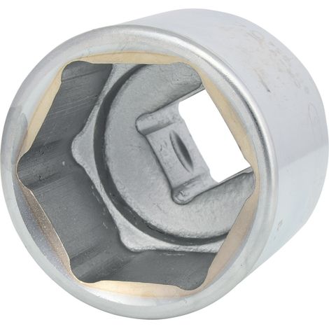 KS Tools 911.1054 Bussola Esagonale Classic, Corta, 54 mm, 1" (1/4)