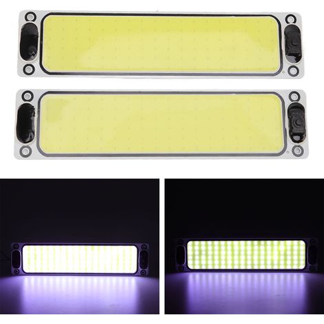 Deux éclairages intérieurs LED 12V-24V 108COB pour la cabine des véhicules (MK-248) (1/5)