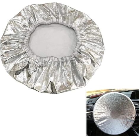 Parasole universale per volante da 5 pezzi, protezione per volante e copertura per tutte le auto, protegge il volante dal sole (1/5)