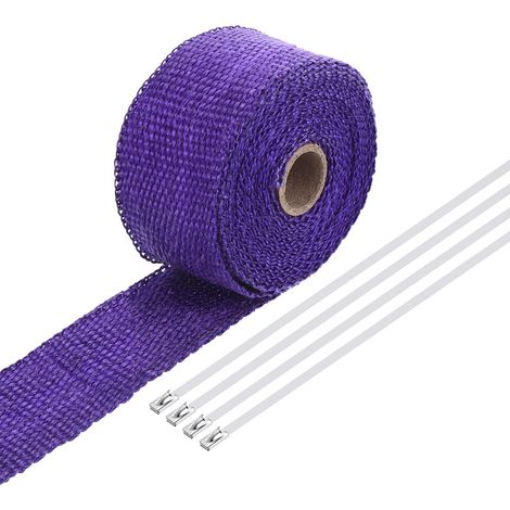 Ruban d'Échappement en Fibre de Verre 2" x 16' Ruban Thermique (1/5)