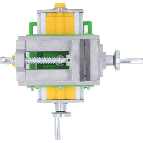 Étau de perçage à glissement transversal multifonction en acier allié 0‑80mm étau composé X Y 2 directions (1/5)