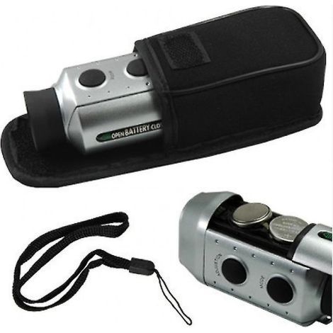 Télémètre de golf 1100 yards / 1000 m, télémètre de chasse professionnel, grossissement 6x/7x, chargement USB et étanchéité IP54 pour le verrouillage de la canne, Dist (1/4)