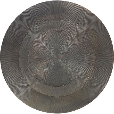 Amadeus - Décoration murale ronde en aluminium Ø60 cm (1/2)