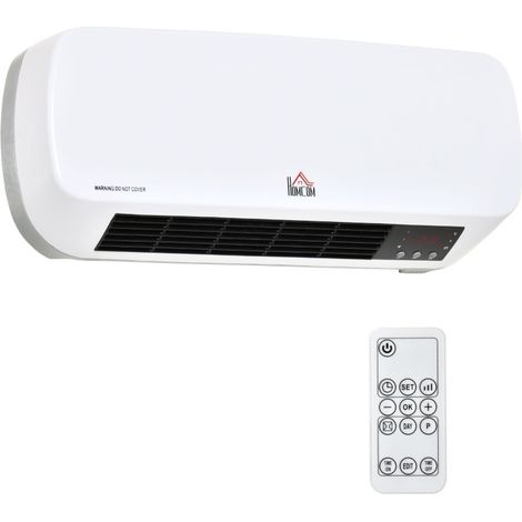 Calefactor mural PTC 2000 W con mando, pantalla LED y temporizador 12 h MODENUIT (1/5)