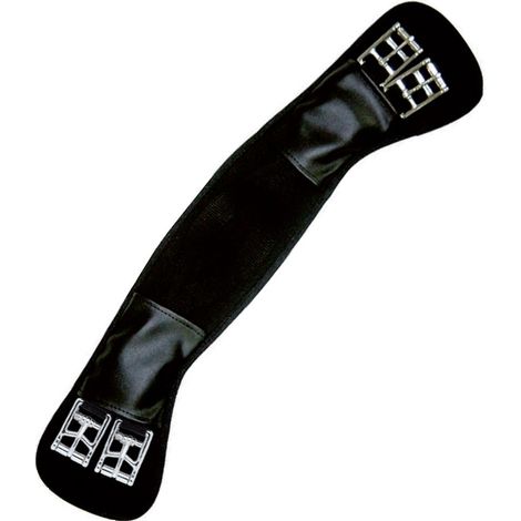 Sottopancia da dressage con elastico e fibbia con molla: cm 55, nero (10)