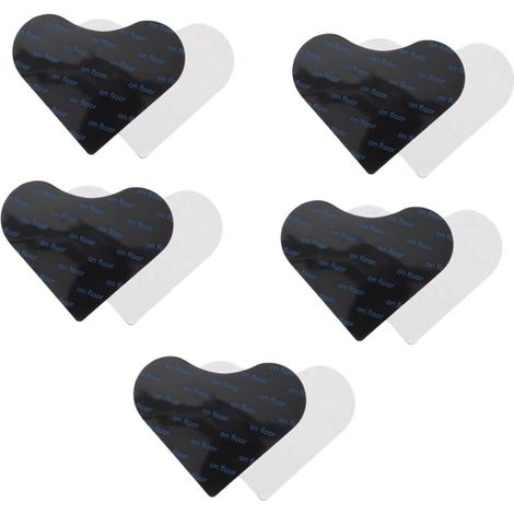 Bardusch-10pièces Patins Amovibles Antidérapants pour Tapis Adhésifs sans Trace Anti-Glissement Et Anti-froissage pour Sols (1/5)