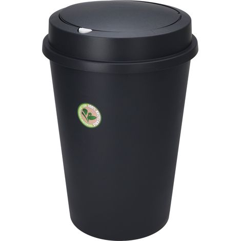 Poubelle avec couvercle, 47 l