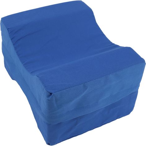 Coussin de genou pour dormeurs latéraux, positionneur de jambe en éponge, coussin triangulaire avec housse amovible pour soulager les douleurs de la hanche et du bas du dos (1/5)