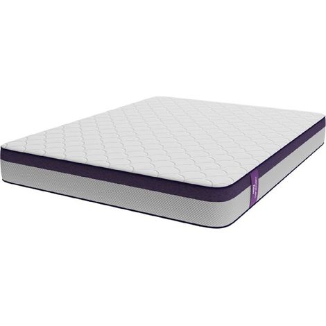 Cecotec Colchón Viscoelástico ViscoSense Flow PureVital 3900 110x190. Multicapa Altura 25 cm Firmeza Alta Núcleo FoamVital Doble Cara Dual System (1/5)