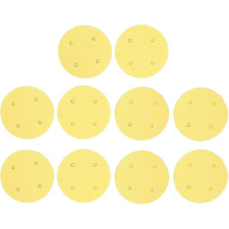 10 électrodes EMS de 60 mm, coussinets conducteurs, éponge, pièces de rechange réutilisables pour appareils d'électrothérapie interférentielle YMMR (1/5)
