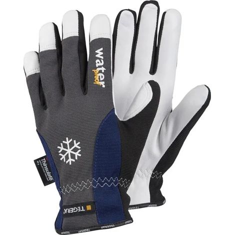 Gants de travail ejendals tegera 295 imperméables doublés hiver