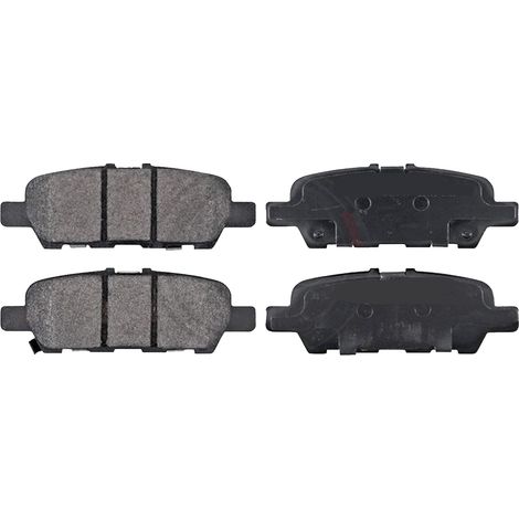 KIT PASTIGLIE FRENO POSTERIORI compatibile con NISSAN LEAF (ZE0) / PASTIGLIE FRENANTI AUTO OEM P 56 087, / SOSTITUZIONE DIRETTA / BASSA POLVERE / SILENZIOSO