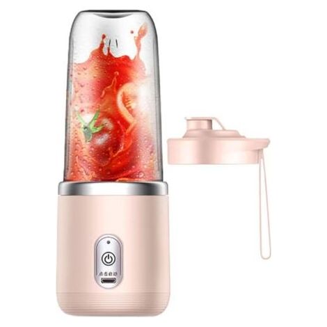 Extracteur de jus compact pour agrumes, rechargeable et portable – jusqu’à 10 utilisations par charge, idéal pour jus, smoothies et milk-shakes, usage domestique, sport, voyages, camping et bureau (1/5)