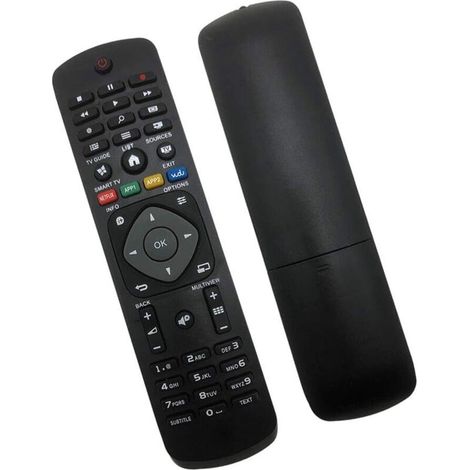 Neue Philips TV-Fernbedienung als Ersatz für die Philips Universal Ambilight Smart LED LCD TV-Fernbedienung – keine Konfiguration erforderlich