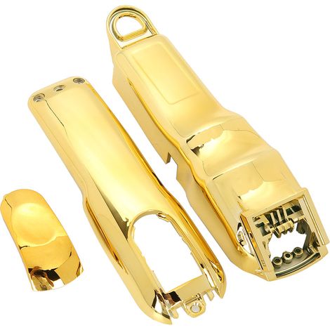 Coque de Remplacement pour Tondeuse à Cheveux WAHL 8418/8591, Coquille de Protection Électrique, Couvercle de Rechange, Coque Extérieure Dorée, Taille Standard, pour Usage Professionnel et Domicile (1/5)