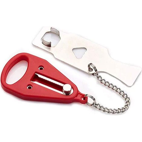 INHHUB Portable Door Lock Travel Lock Extra Security and Safety Locking Security for People Moving House Apartment Residence Hotel (1/5)