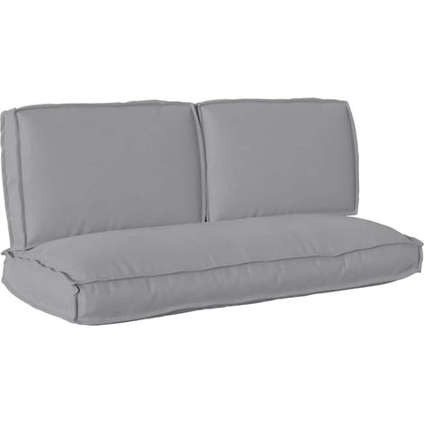 Set di Cuscini 3 pcs Grigio Tessuto Oxford vidaXL (1/5)